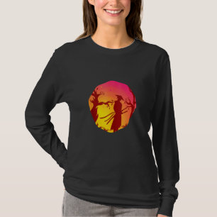 Retro Samurai Japan Ninja Sinobi Swords Katana Ken T Shirt