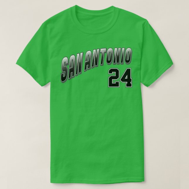 Retro San Antonio nummer 2 T Shirt (Design framsida)