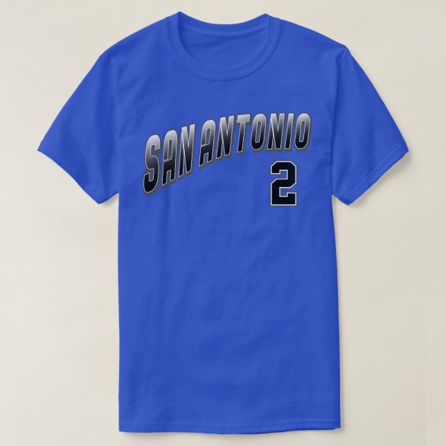 Retro San Antonio nummer 4 T Shirt (Design framsida)
