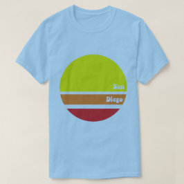 Retro San Diego T-tröja Tröja