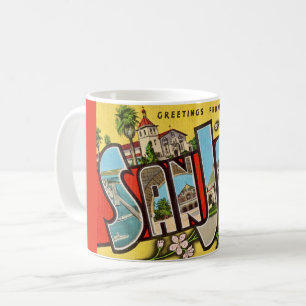 Retro San Jose Välkomstmugg Kaffemugg