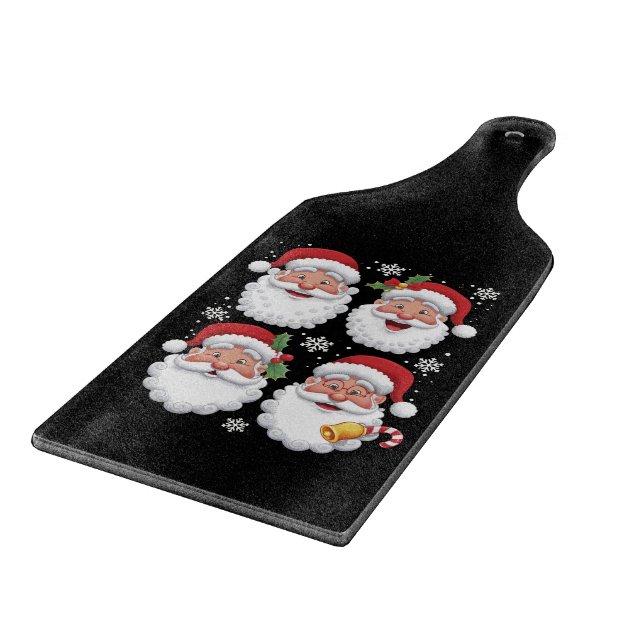 Retro Santa Christma Gift Julafton Matching Family (Hörn)