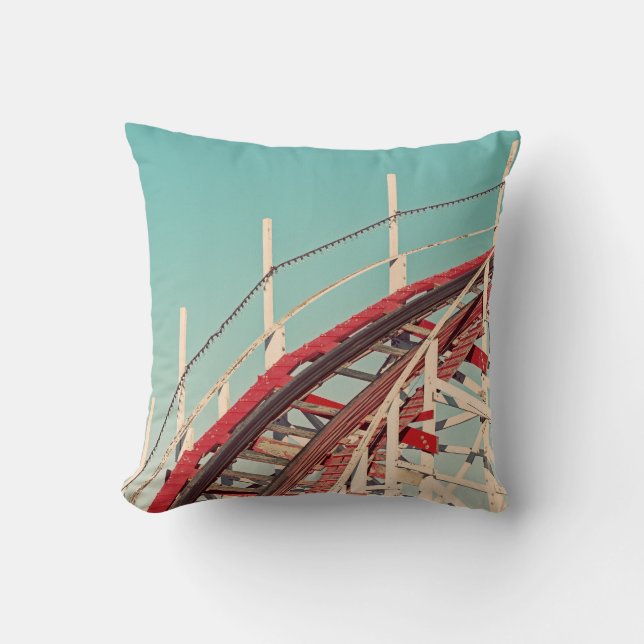 Retro Santa Cruz Boardpromenproll Underlägg Pillow Kudde (Framsida)