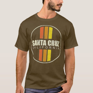 Retro Santa Cruz California (1) T Shirt