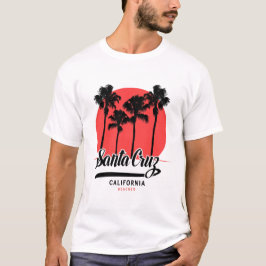Retro Santa Cruz Sunset Vibes T Shirt
