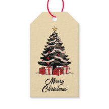 Retro Santa Gift Märkre