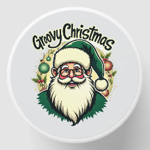 Retro Santa - Groovy Helgdag Stil
