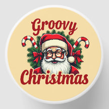 Retro Santa - Groovy Helgdag Stil