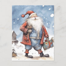 Retro Santa