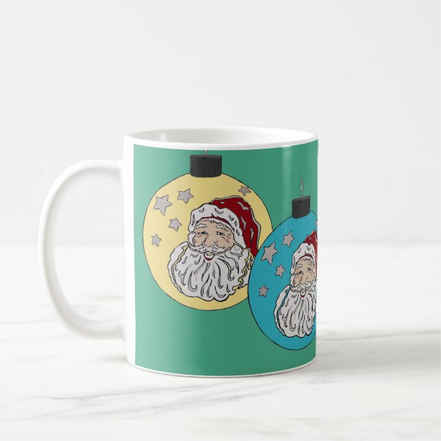 Retro Santa Kaffemugg (Vänster)
