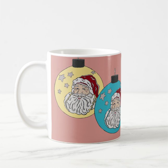Retro Santa Kaffemugg (Vänster)