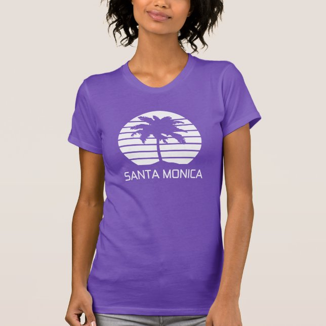 Retro Santa Monica Tee (Framsida)