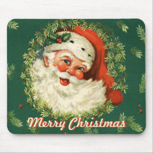 Retro Santa Mousepad Musmatta