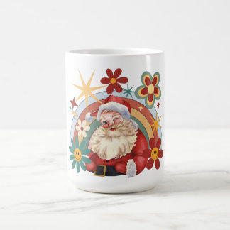 Retro Santa Mugg