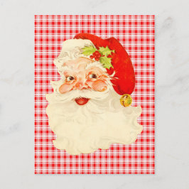 Retro Santa on Play Helg Vykort
