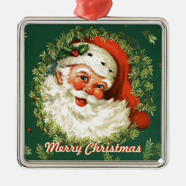 Retro Santa Ornament (Framsidan)