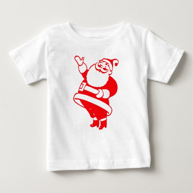 Retro Santa T-shirt (Framsida)