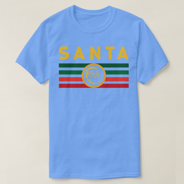 Retro Santa T Shirt (Design framsida)