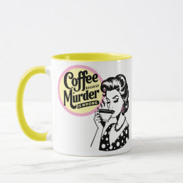 Retro Sarcastic Mugg - kaffe för att