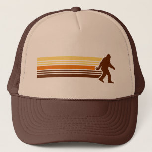 Retro Sasquatch Design Mesh-Truckerkeps Truckerkeps