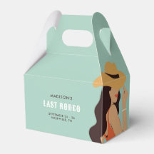 Retro Sassy Last Rodeo Rosa Grönt Bachelorette