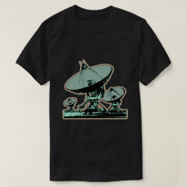 Retro Satellite Dish Graphic Tee