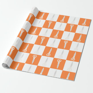 Retro Sax Örtmönster Presentpapper