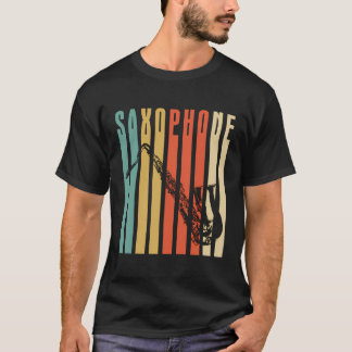 Retro Saxophone T Shirt