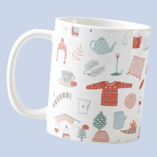 Retro Scandinavian Hygge Kaffemugg