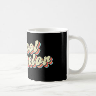 Retro School Counselor Counselor Teacher Kaffemugg