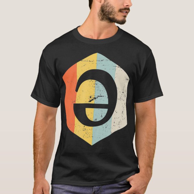 Retro Schwa SLP Gift Tal språkpatolog T Shirt (Framsida)