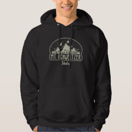 Retro Schweitzer Mountain, Idaho 80 s Hoodie
