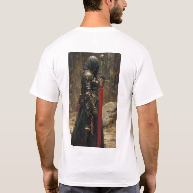 Retro Sci-Fi Art T-Shirt med Rockwell, Phili (Baksida)