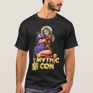 Retro Sci-Fi Flicka T-Shirt