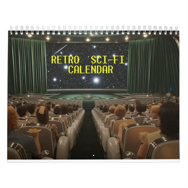 Retro Sci-Fi Kalender (Omslag)