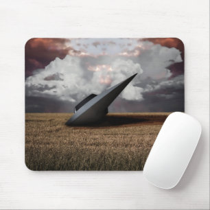 Retro Sci - fi. Kraschad UFO Musmatta