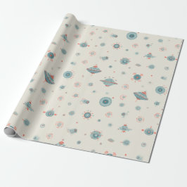 Retro Sci-Fi Presentpapper