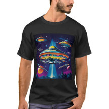 Retro Sci-Fi Rocket-Frakt