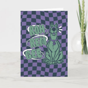 Retro Scooby ’OMG’ Kort