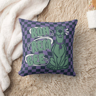 Retro Scooby ’OMG’ Kudde