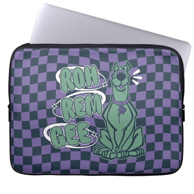 Retro Scooby ’OMG’ Laptop Fodral (Framsidan)