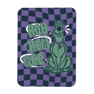 Retro Scooby ’OMG’ Magnet