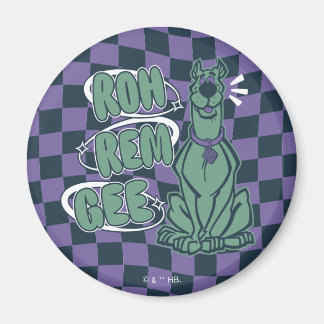 Retro Scooby ’OMG’ Magnet