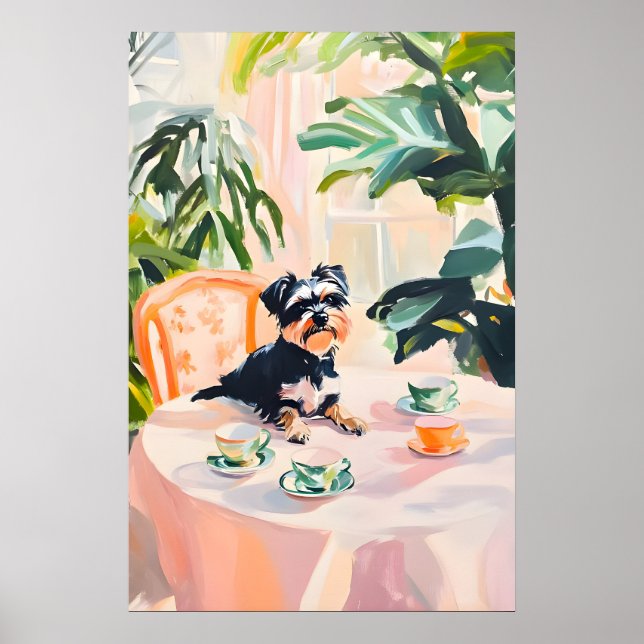 Retro Scottish Terrier-affisch, Scottish Terrier Poster (Framsidan)