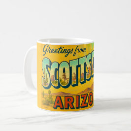 Retro Scottsdale Arizona Mug Kaffemugg