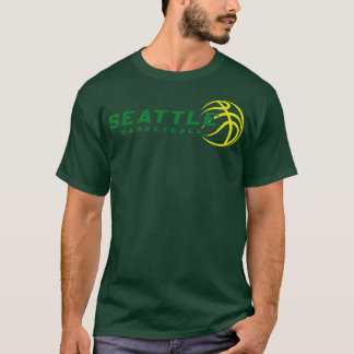 Retro Seattle Basketball Team 1 T Shirt