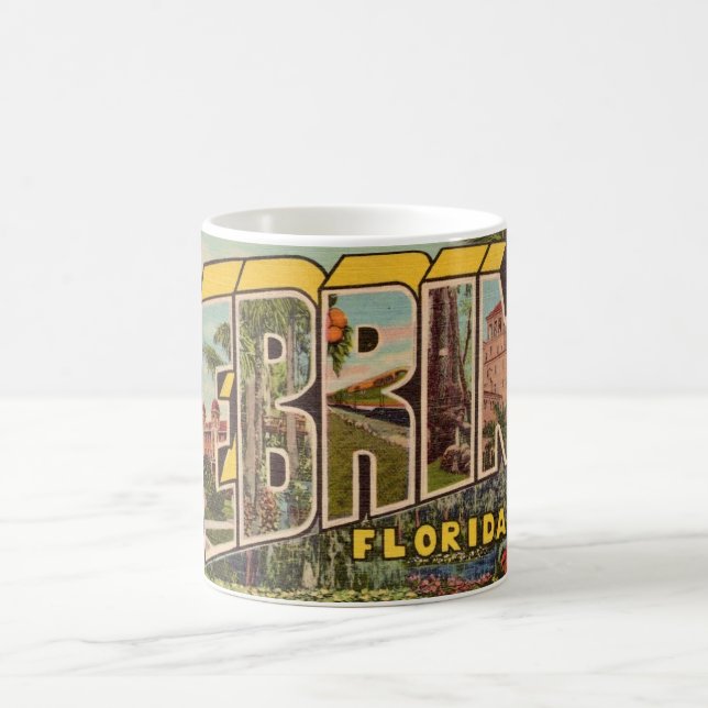 Retro Sebring Florida vycard Kaffemugg (Center)