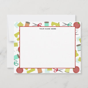 Retro Seed ThLED Flat Notecards Anteckningskort