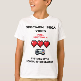 Retro Sega Vibes Pixelstudie Nr. 4 T Shirt