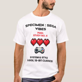 Retro Sega Vibes Pixelstudie Nr. 4 T Shirt
